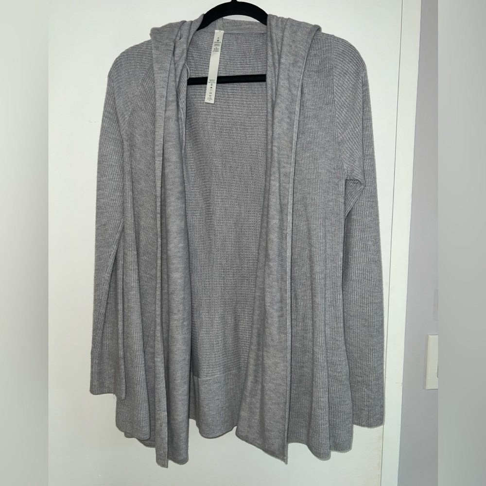 lululemon athletica Women's Gray Cardigan Sweater